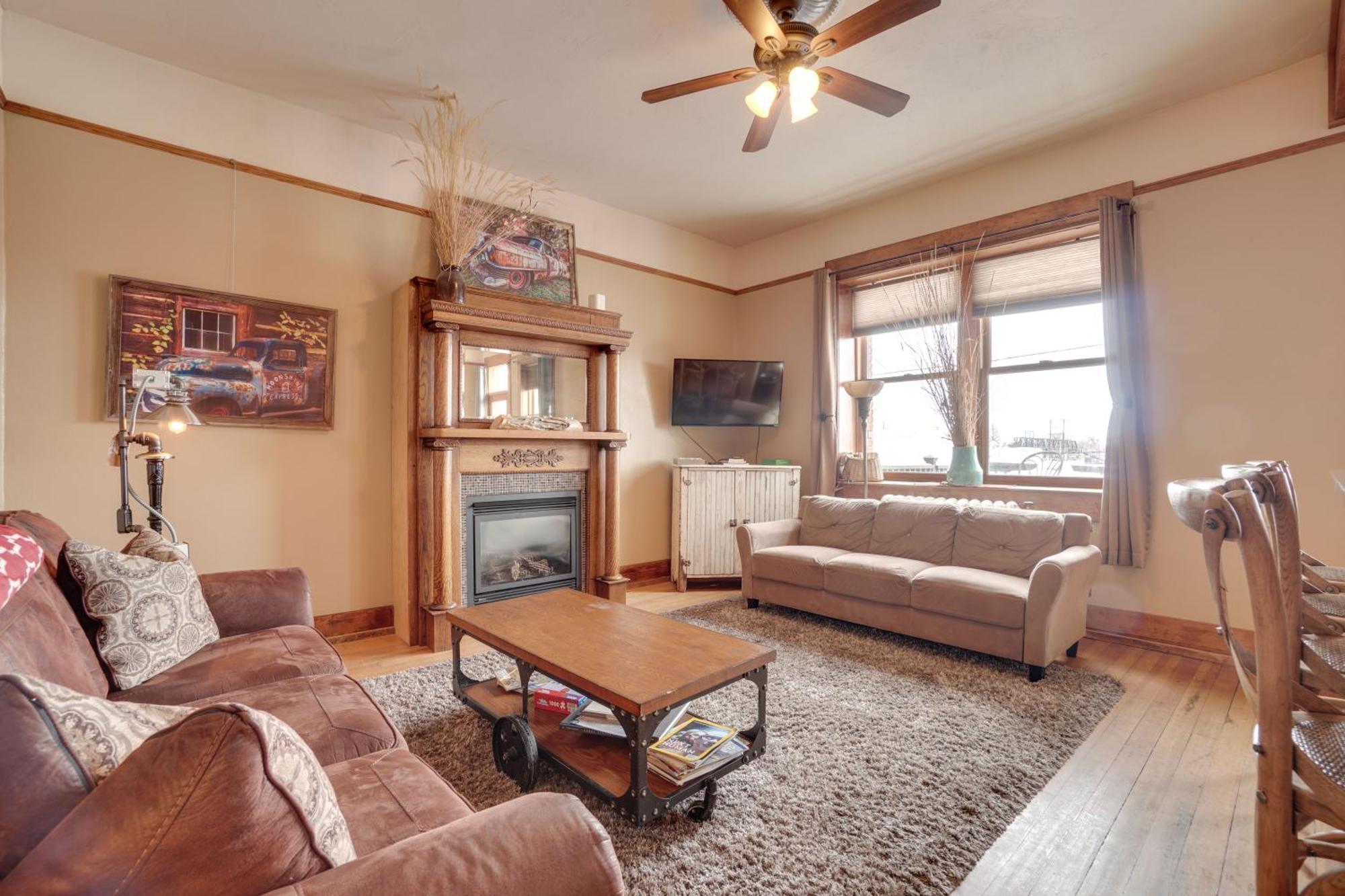 Vintage Downtown Laramie Apartment With Deck! Extérieur photo